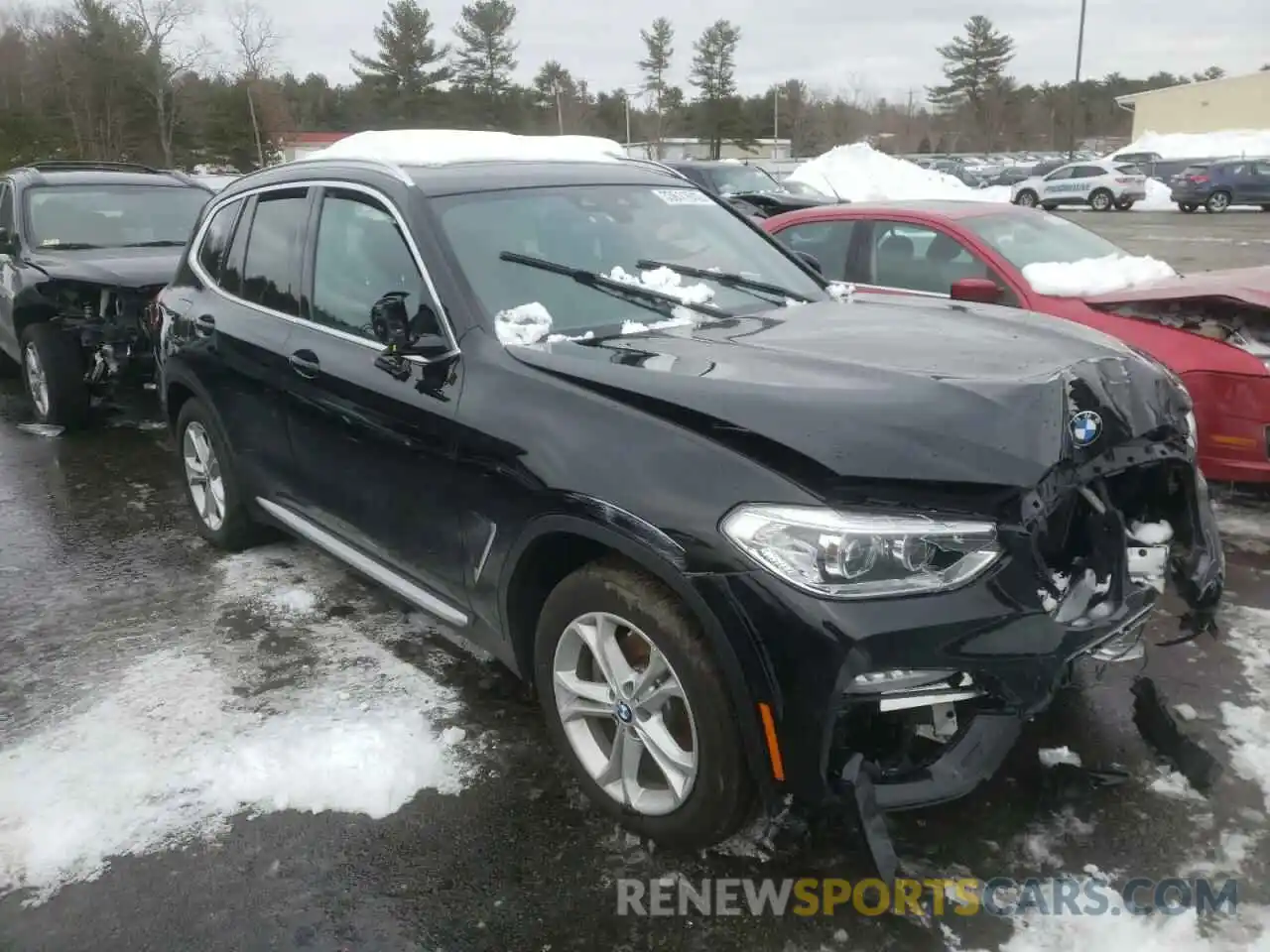 1 Photograph of a damaged car 5UXTY5C03L9C92808 BMW X3 2020