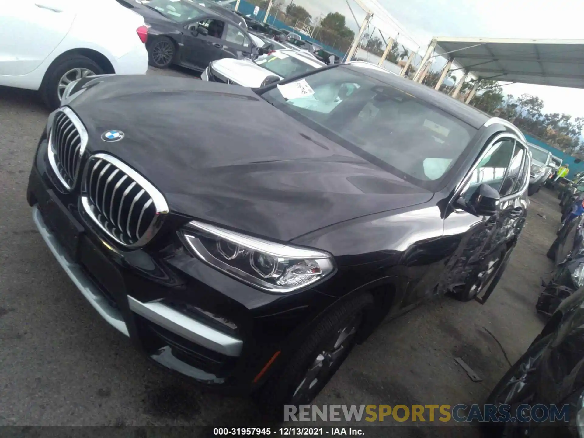 2 Photograph of a damaged car 5UXTY5C03L9D29677 BMW X3 2020