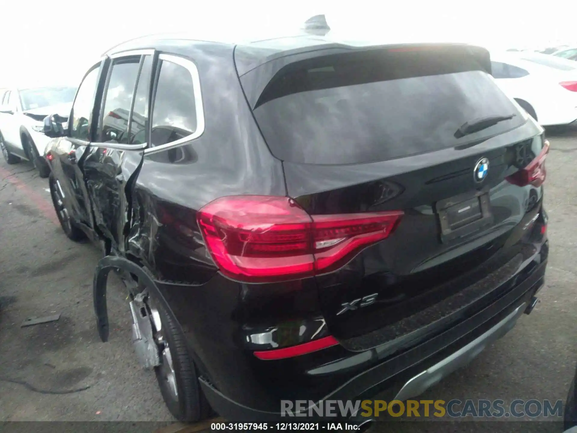 3 Фотография поврежденного автомобиля 5UXTY5C03L9D29677 BMW X3 2020