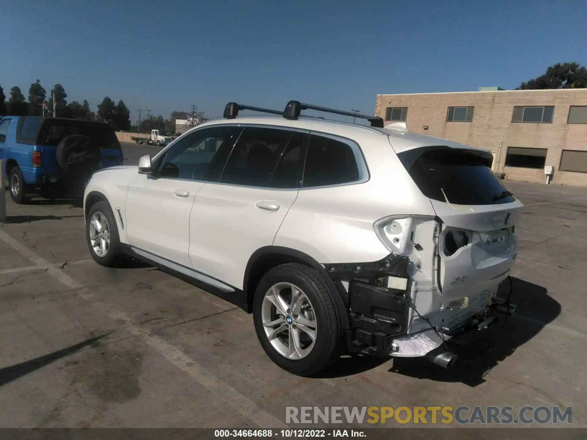 3 Photograph of a damaged car 5UXTY5C03LLE55749 BMW X3 2020