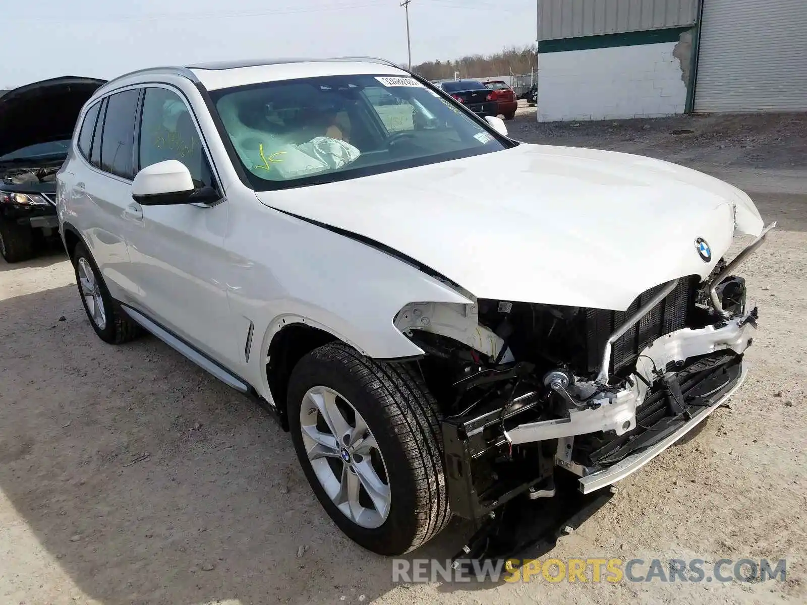 1 Photograph of a damaged car 5UXTY5C03LLE57839 BMW X3 2020