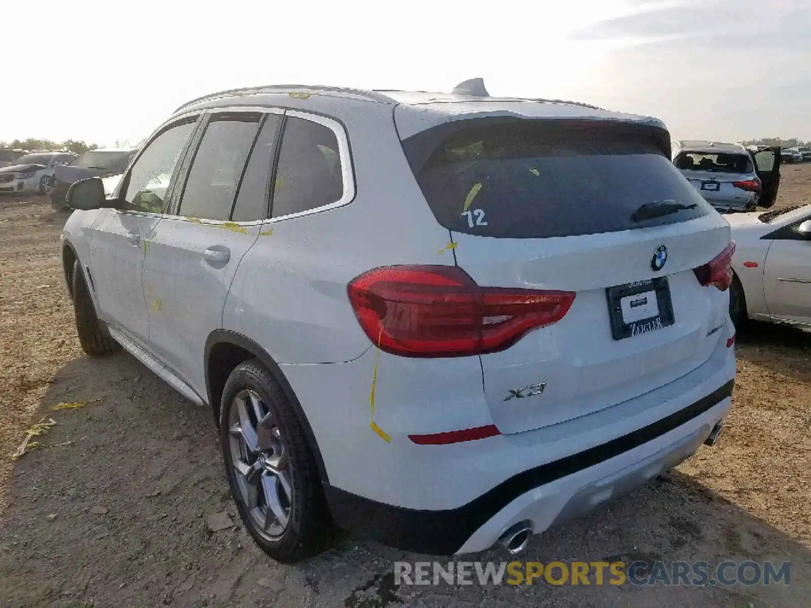 3 Photograph of a damaged car 5UXTY5C03LLT32482 BMW X3 2020