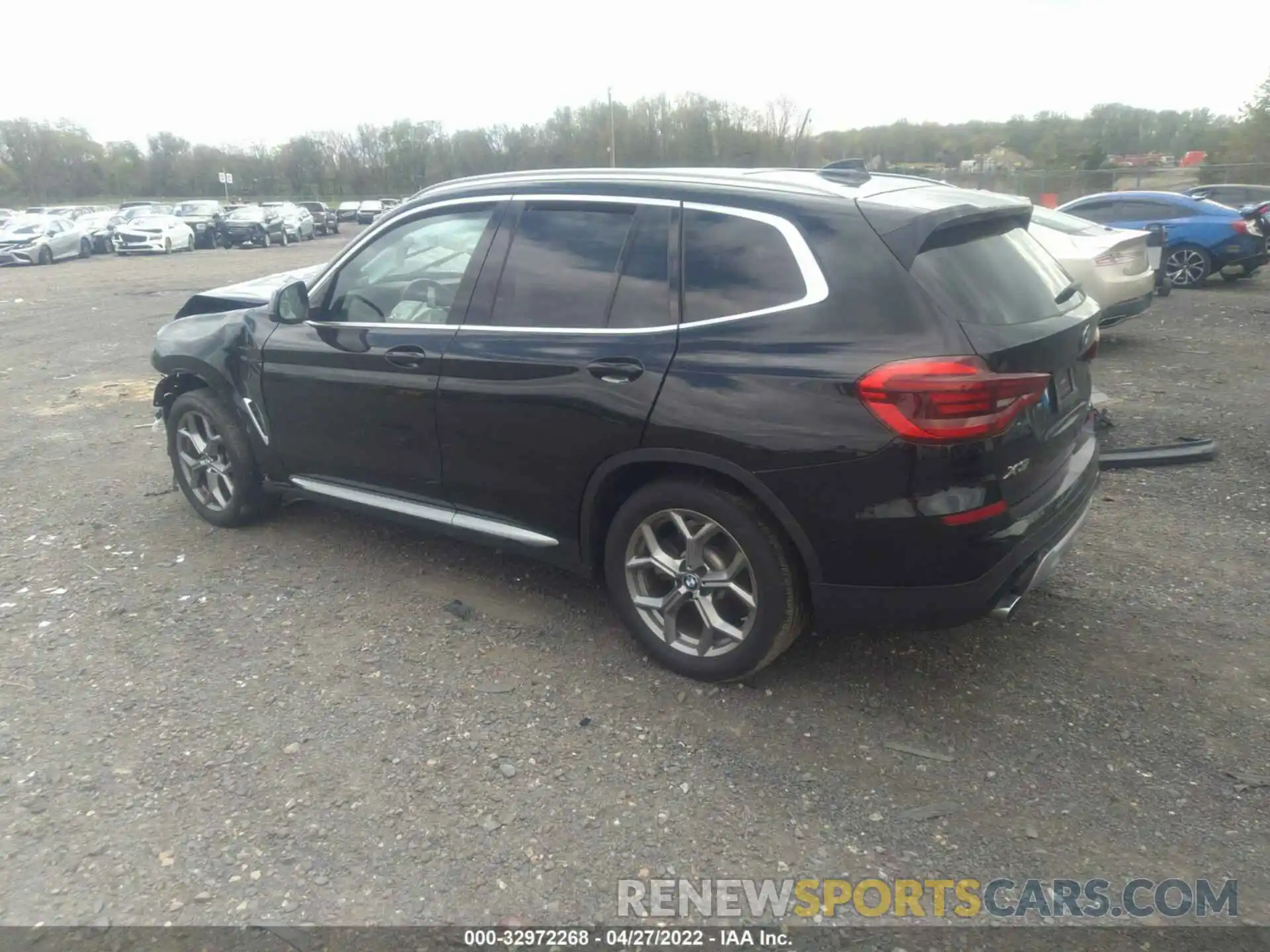 3 Photograph of a damaged car 5UXTY5C03LLT33955 BMW X3 2020