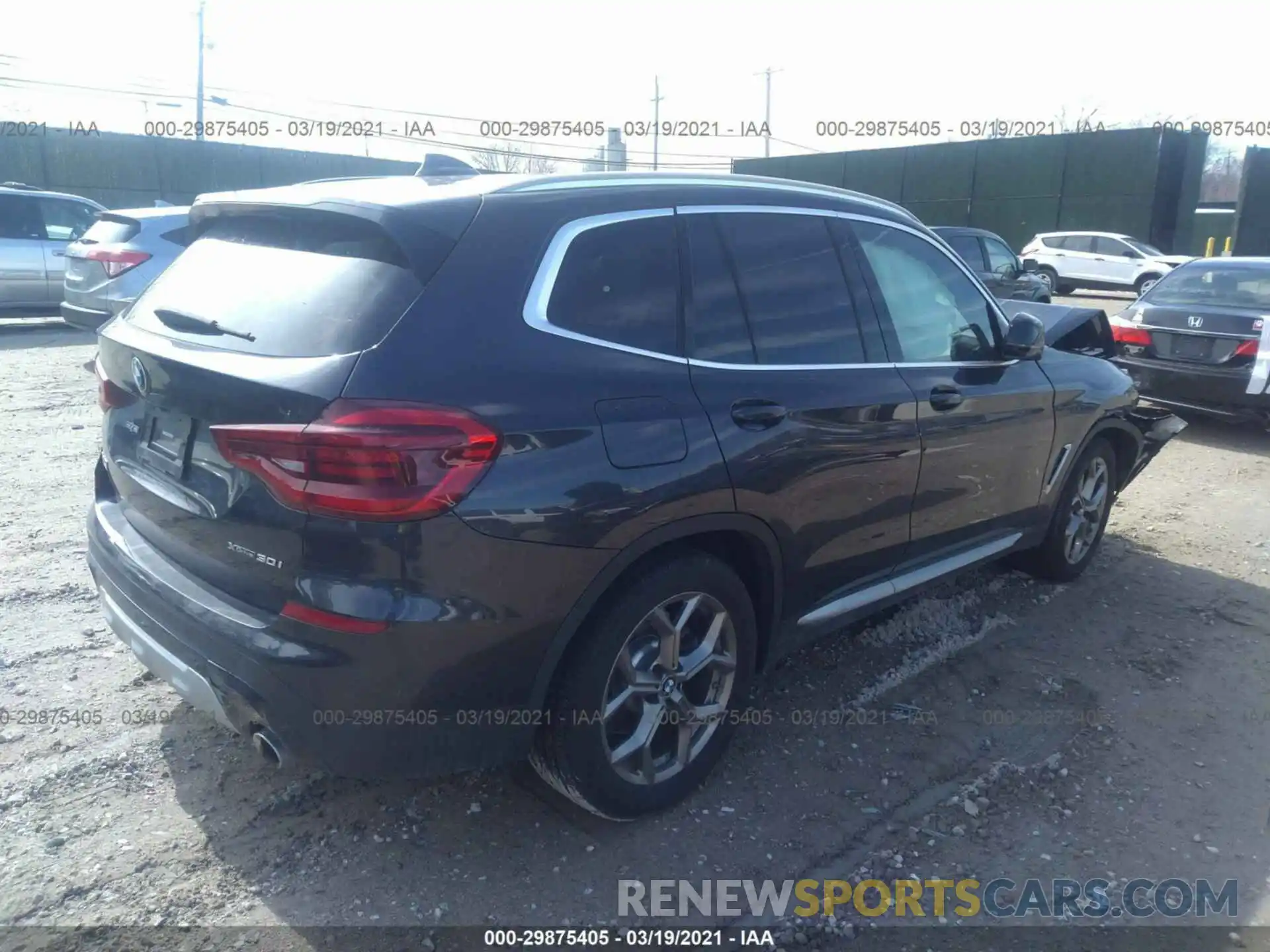 4 Photograph of a damaged car 5UXTY5C03LLT34460 BMW X3 2020