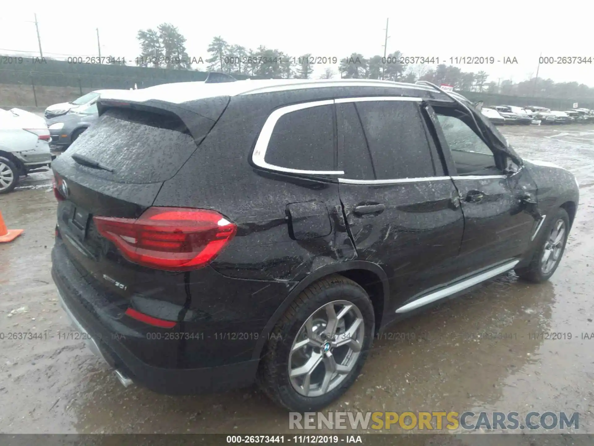 4 Photograph of a damaged car 5UXTY5C03LLT35317 BMW X3 2020