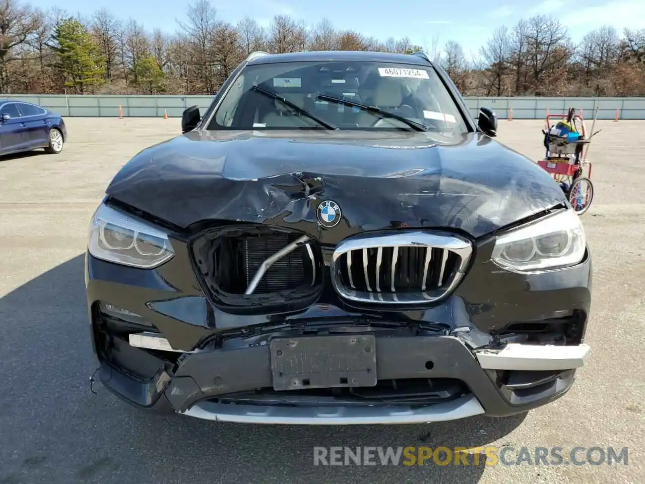 5 Фотография поврежденного автомобиля 5UXTY5C03LLT37732 BMW X3 2020