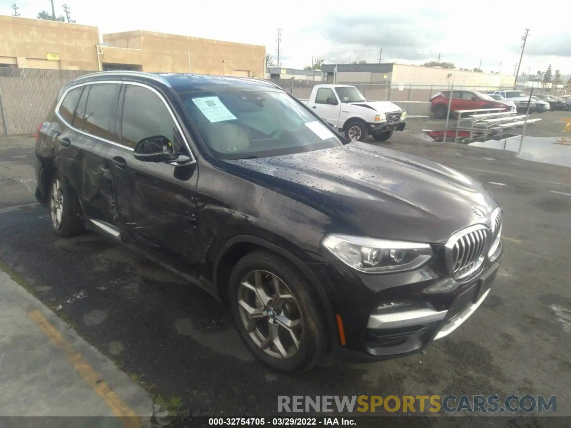 1 Photograph of a damaged car 5UXTY5C04L9B17063 BMW X3 2020