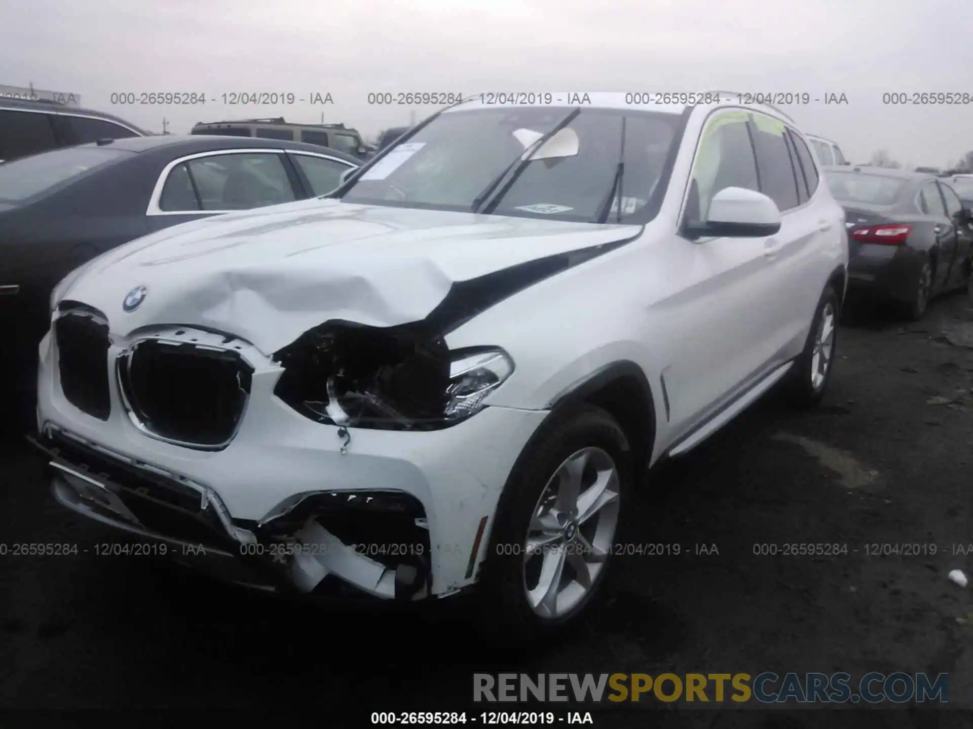 2 Фотография поврежденного автомобиля 5UXTY5C04L9B31514 BMW X3 2020