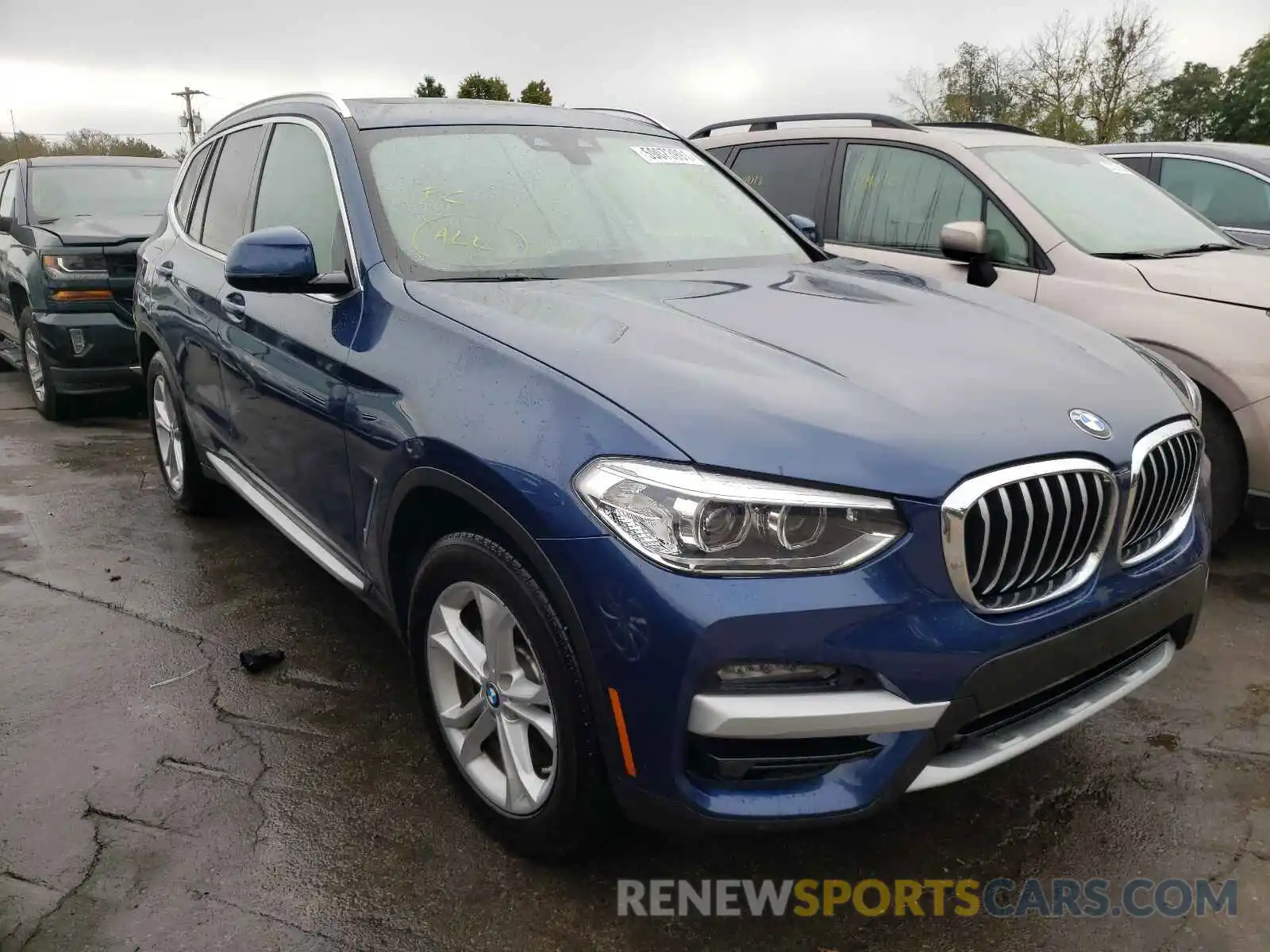 1 Photograph of a damaged car 5UXTY5C04L9C17065 BMW X3 2020