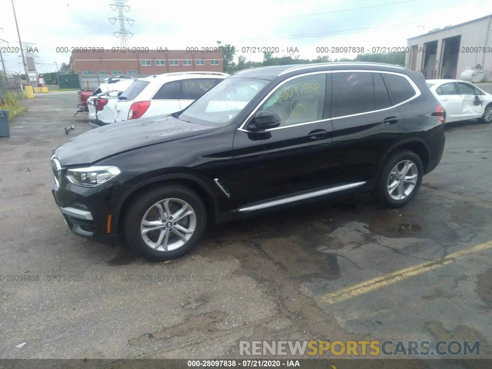 2 Photograph of a damaged car 5UXTY5C04L9C35467 BMW X3 2020