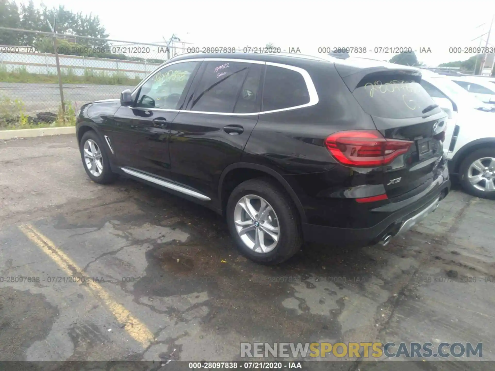 3 Фотография поврежденного автомобиля 5UXTY5C04L9C35467 BMW X3 2020