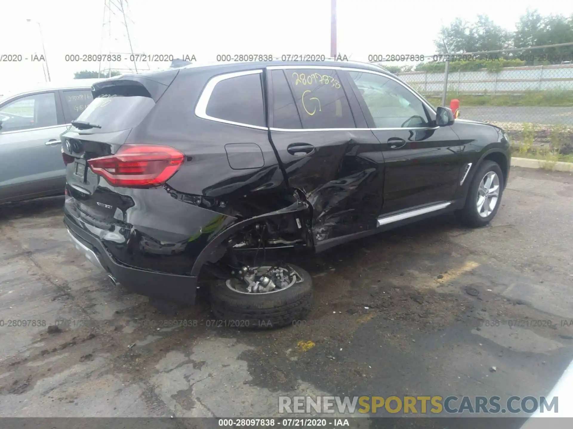 4 Photograph of a damaged car 5UXTY5C04L9C35467 BMW X3 2020