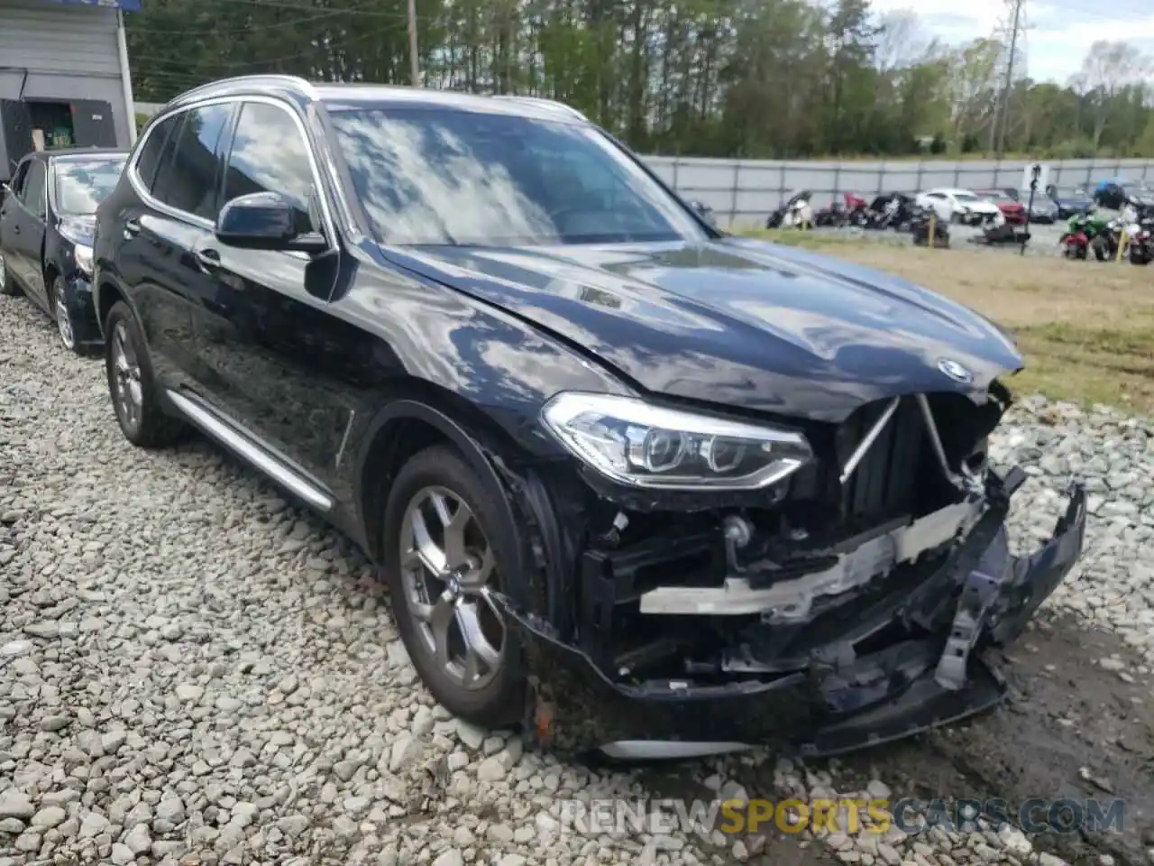 1 Photograph of a damaged car 5UXTY5C04L9C51314 BMW X3 2020