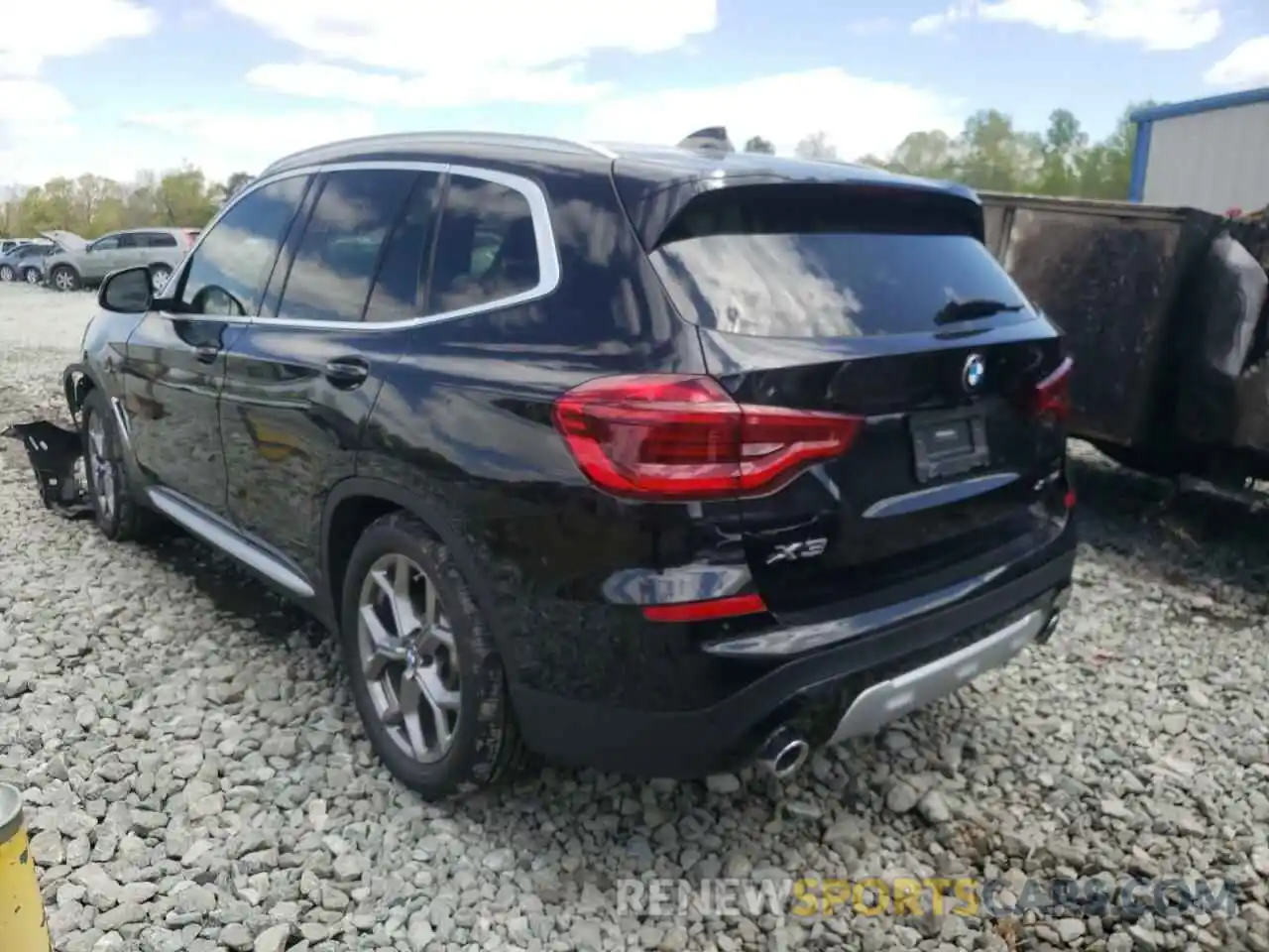 3 Photograph of a damaged car 5UXTY5C04L9C51314 BMW X3 2020