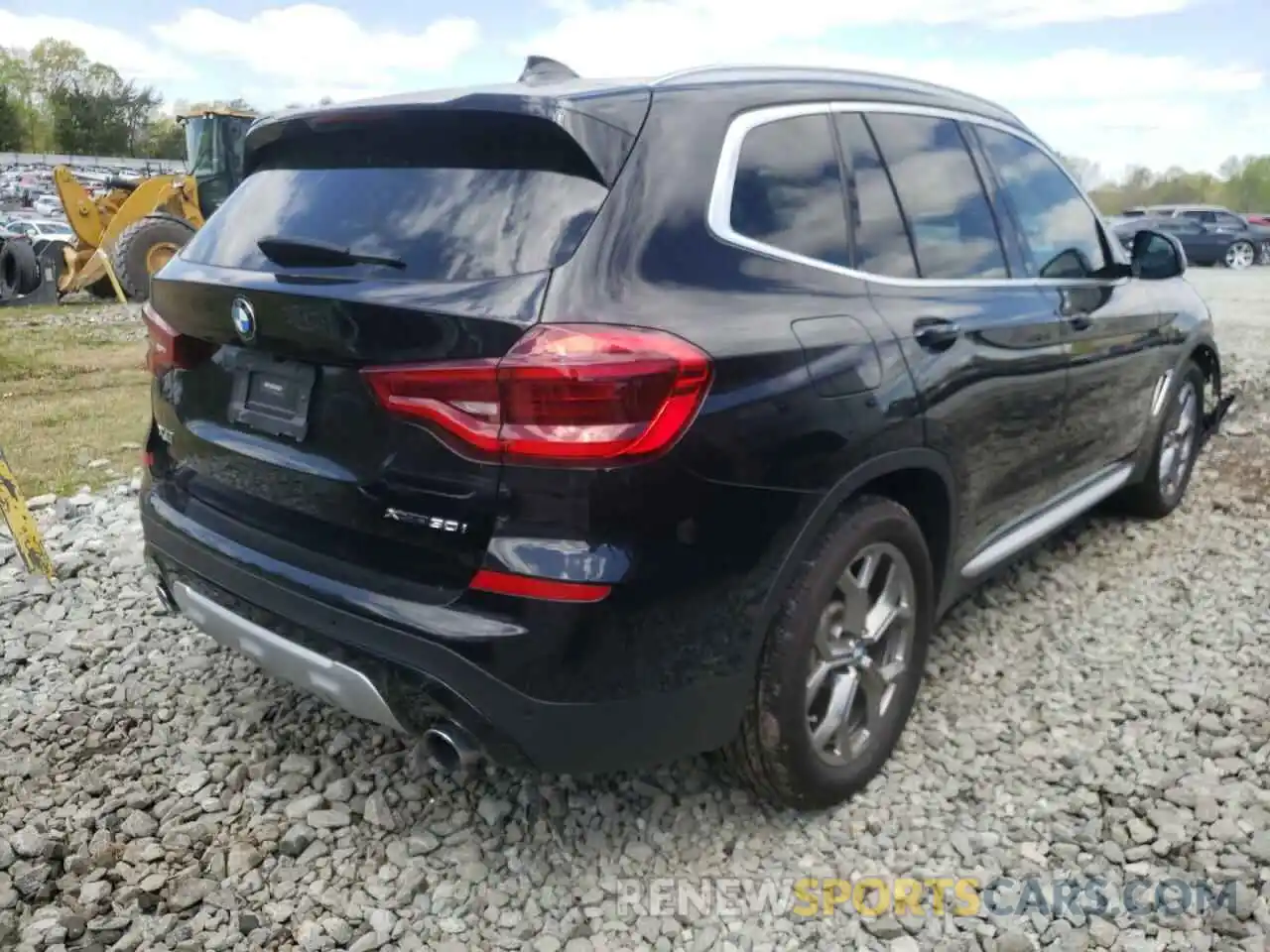 4 Фотография поврежденного автомобиля 5UXTY5C04L9C51314 BMW X3 2020