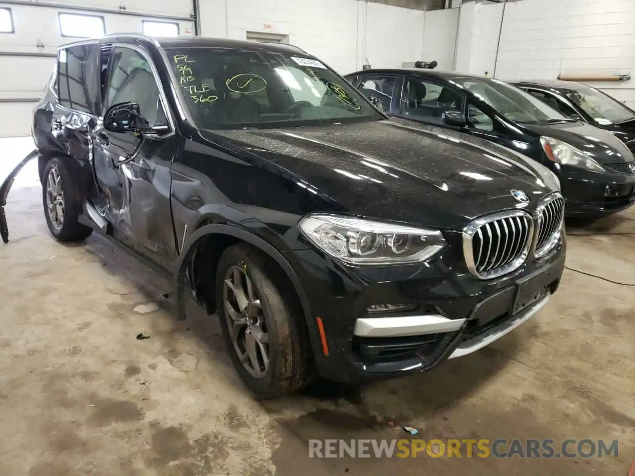 1 Photograph of a damaged car 5UXTY5C04L9C56688 BMW X3 2020