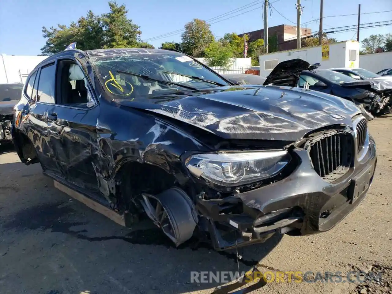 4 Photograph of a damaged car 5UXTY5C04L9C73409 BMW X3 2020