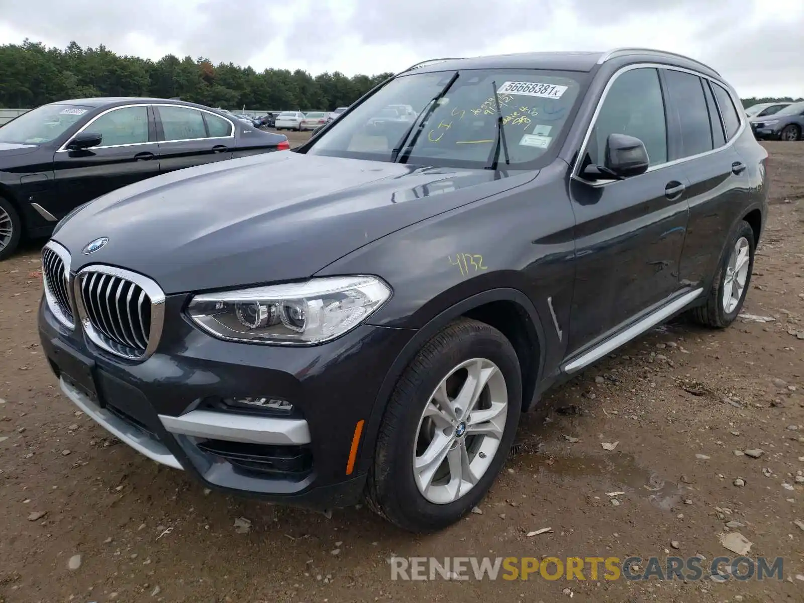 2 Photograph of a damaged car 5UXTY5C04L9C73992 BMW X3 2020