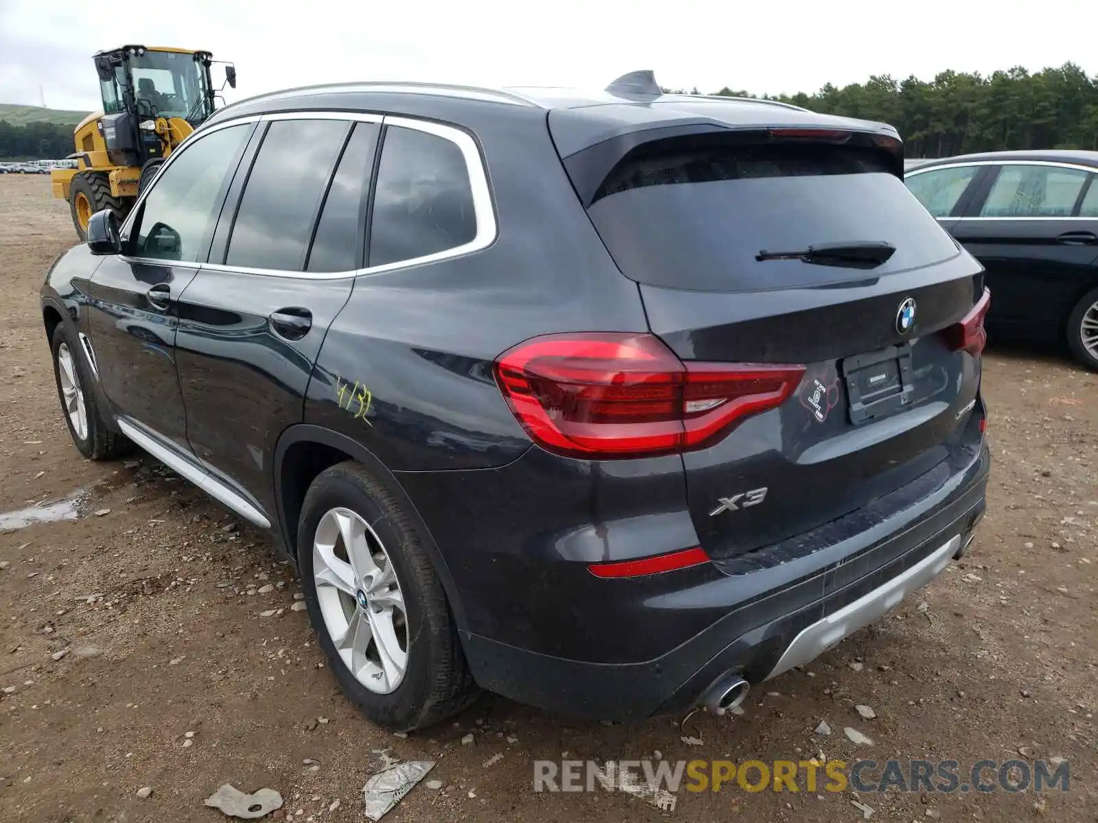 3 Фотография поврежденного автомобиля 5UXTY5C04L9C73992 BMW X3 2020