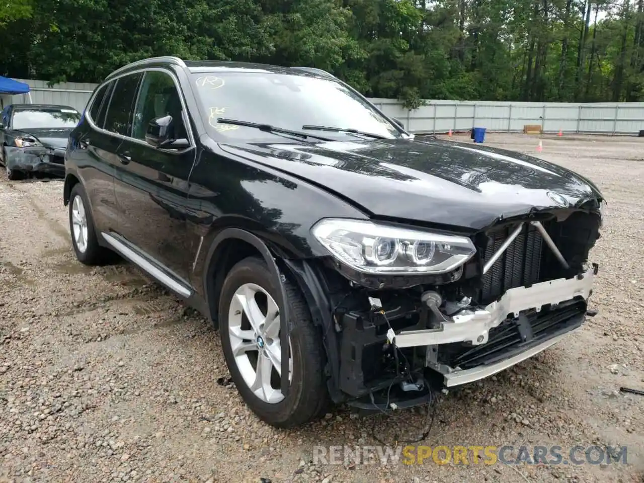 1 Photograph of a damaged car 5UXTY5C04L9C92848 BMW X3 2020