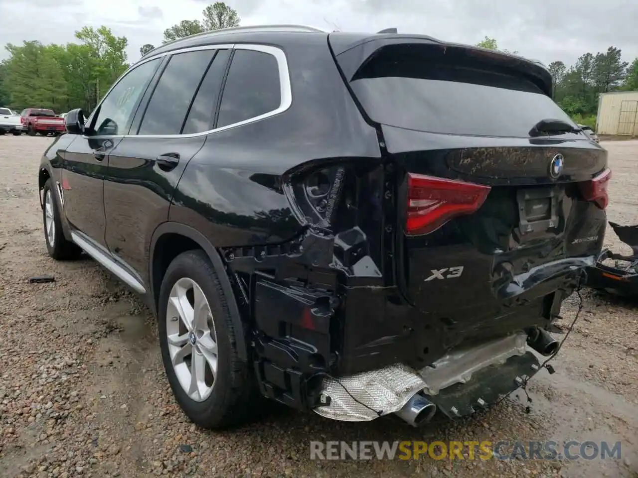 3 Photograph of a damaged car 5UXTY5C04L9C92848 BMW X3 2020