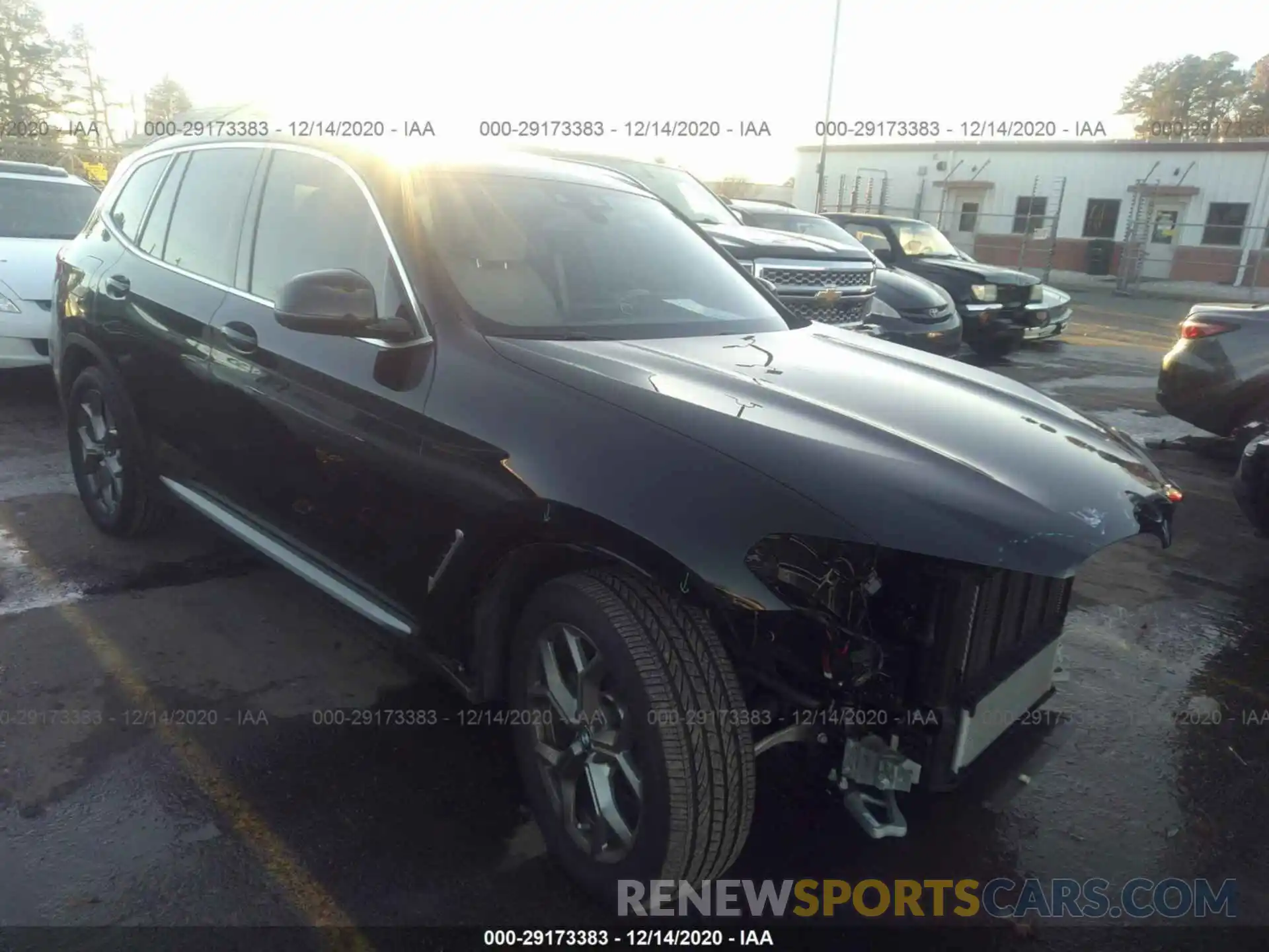 1 Фотография поврежденного автомобиля 5UXTY5C04L9D14119 BMW X3 2020