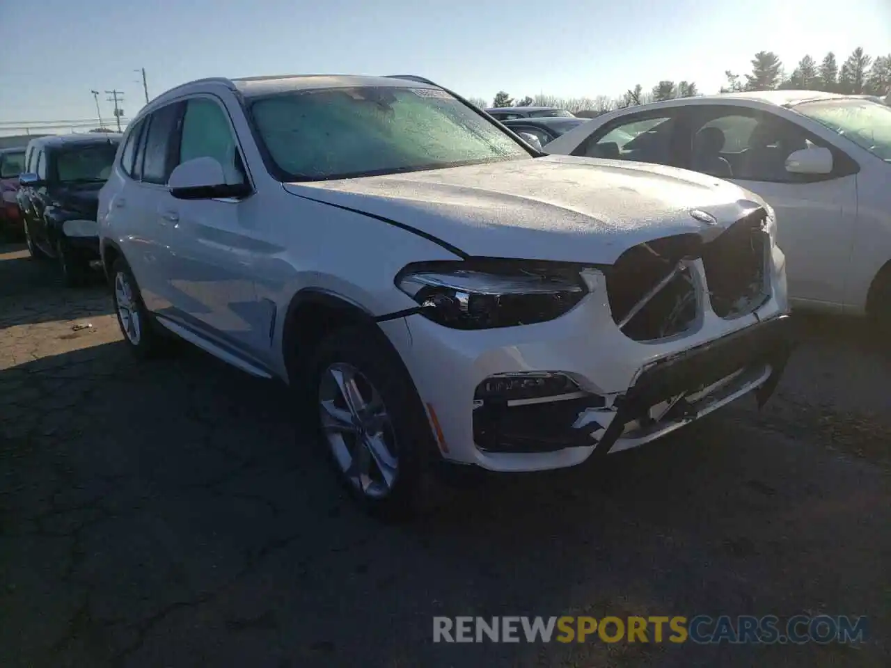 1 Photograph of a damaged car 5UXTY5C04L9D25038 BMW X3 2020