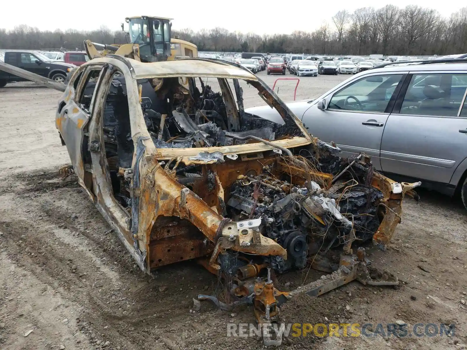 1 Photograph of a damaged car 5UXTY5C04L9D57794 BMW X3 2020