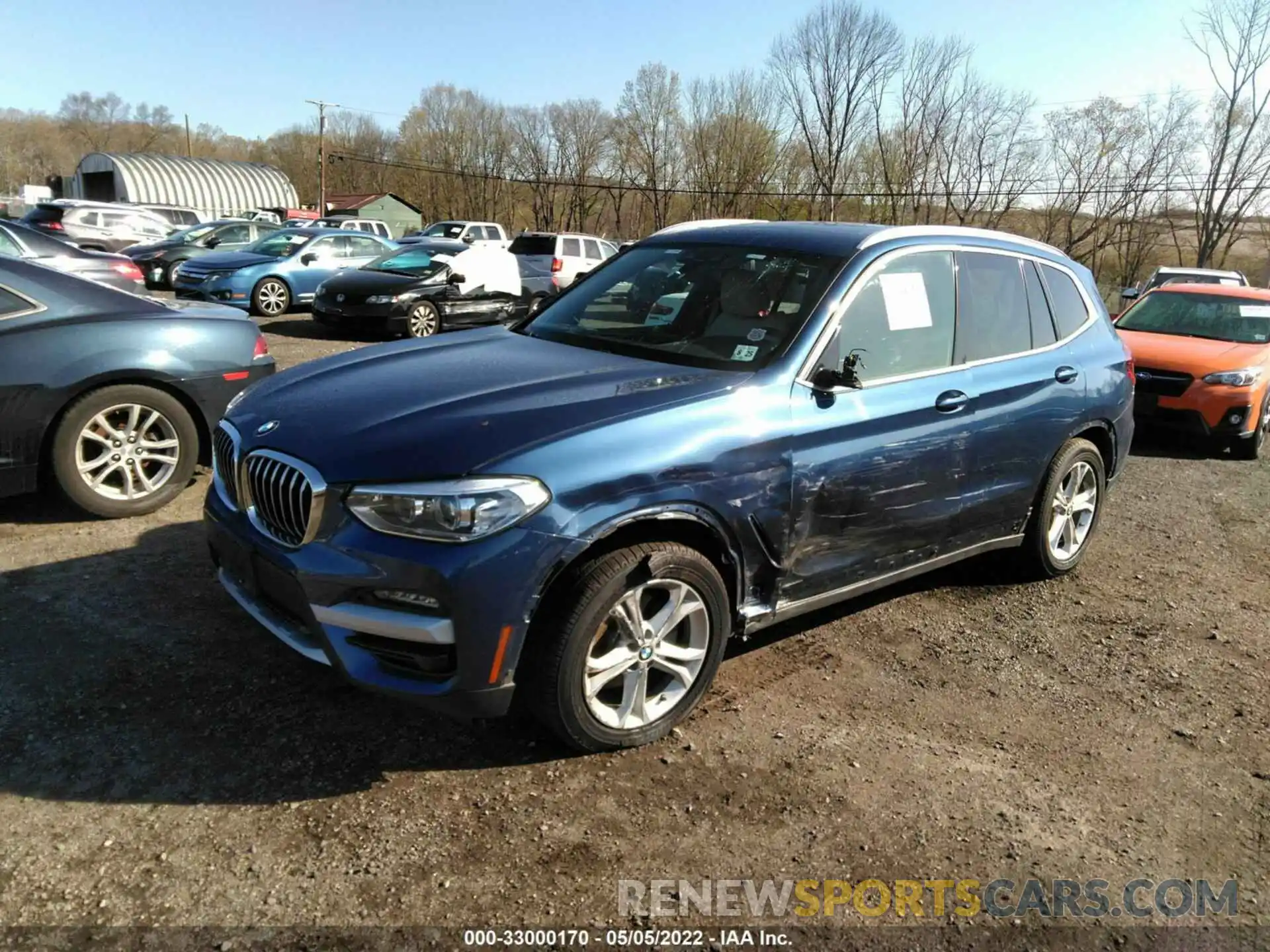 2 Photograph of a damaged car 5UXTY5C04L9D58329 BMW X3 2020