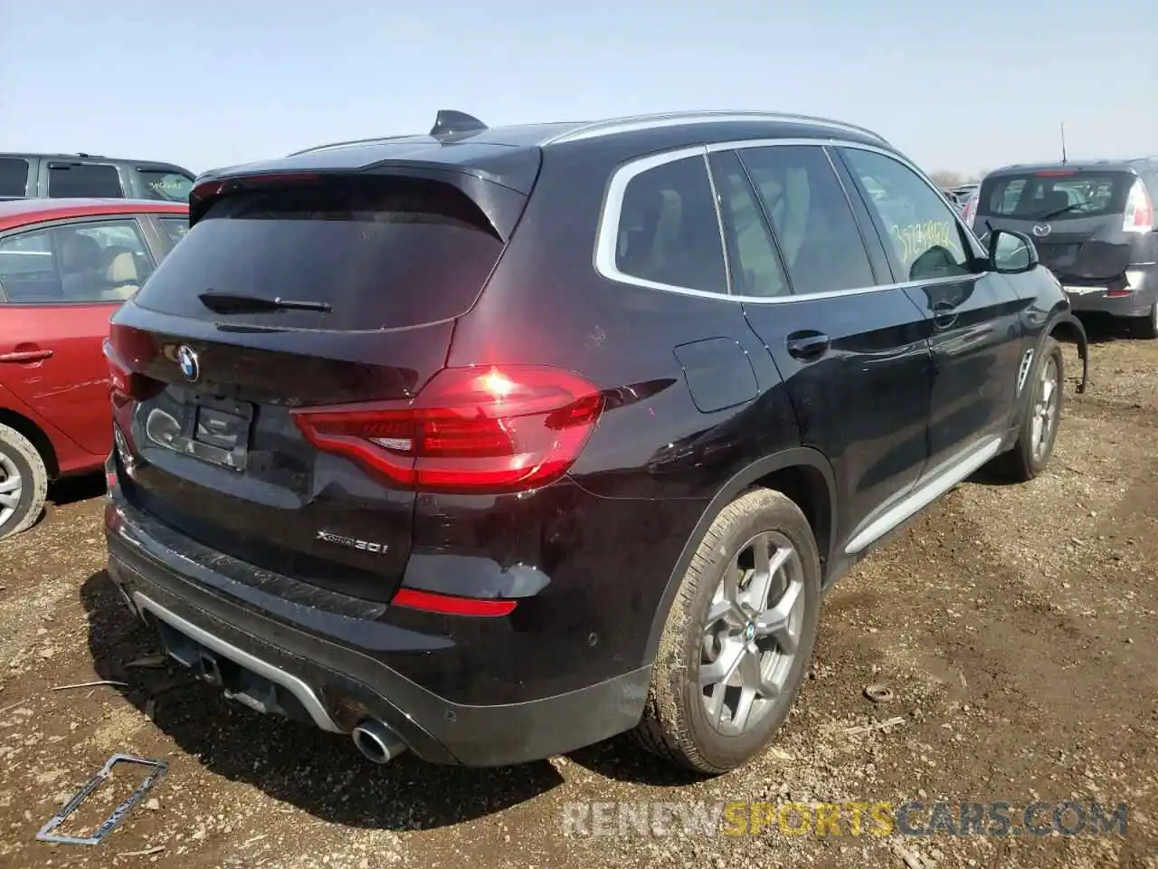 4 Photograph of a damaged car 5UXTY5C04L9D66530 BMW X3 2020