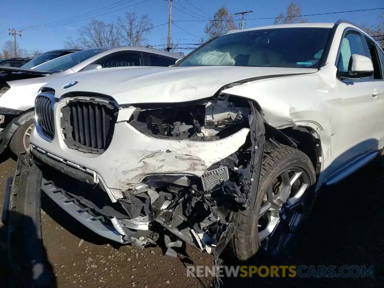 9 Photograph of a damaged car 5UXTY5C04LLT36511 BMW X3 2020