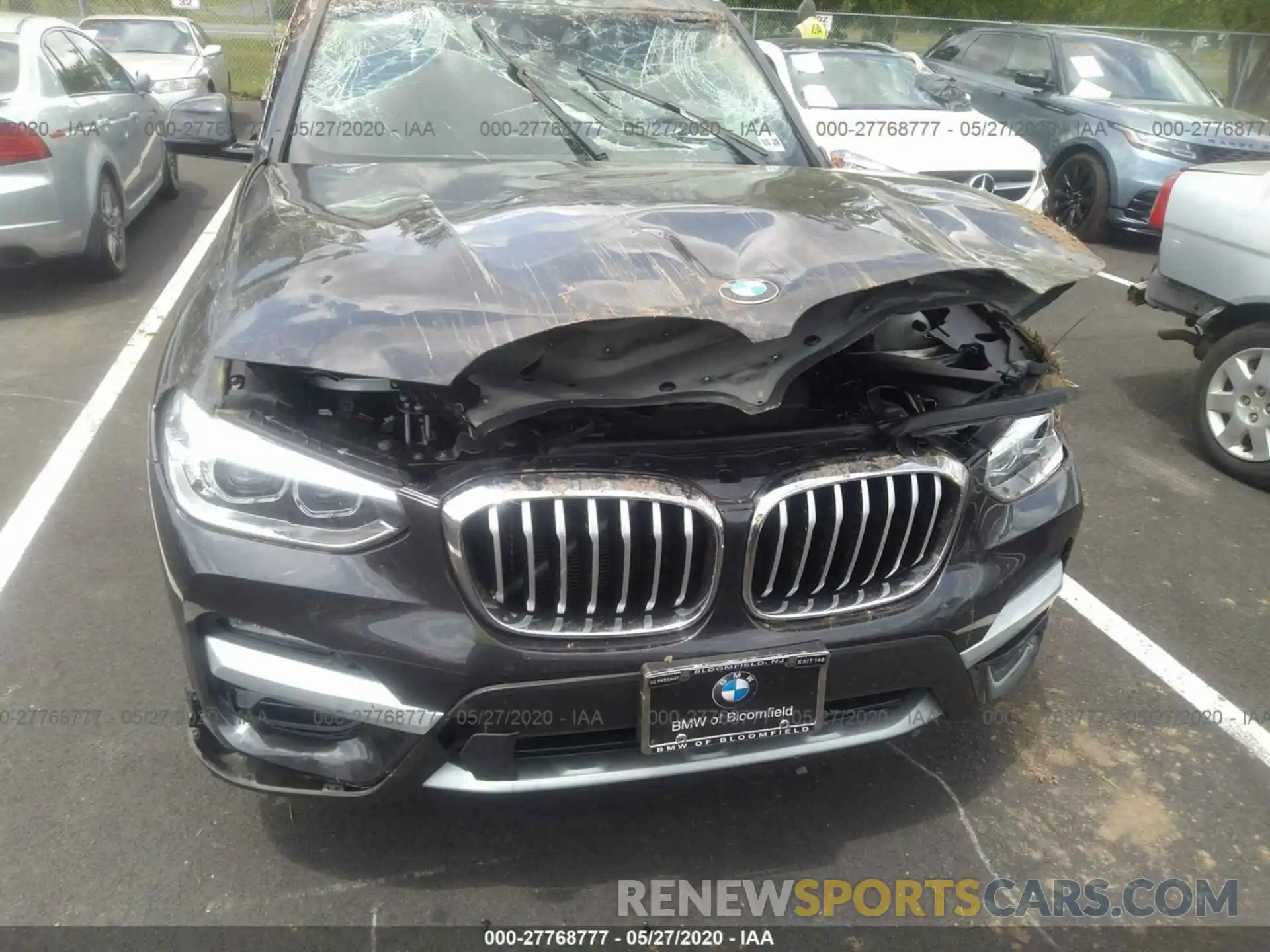 6 Photograph of a damaged car 5UXTY5C04LLT37223 BMW X3 2020