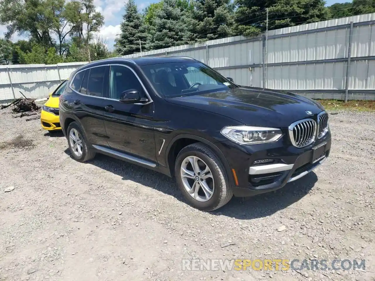 1 Photograph of a damaged car 5UXTY5C04LLT38081 BMW X3 2020