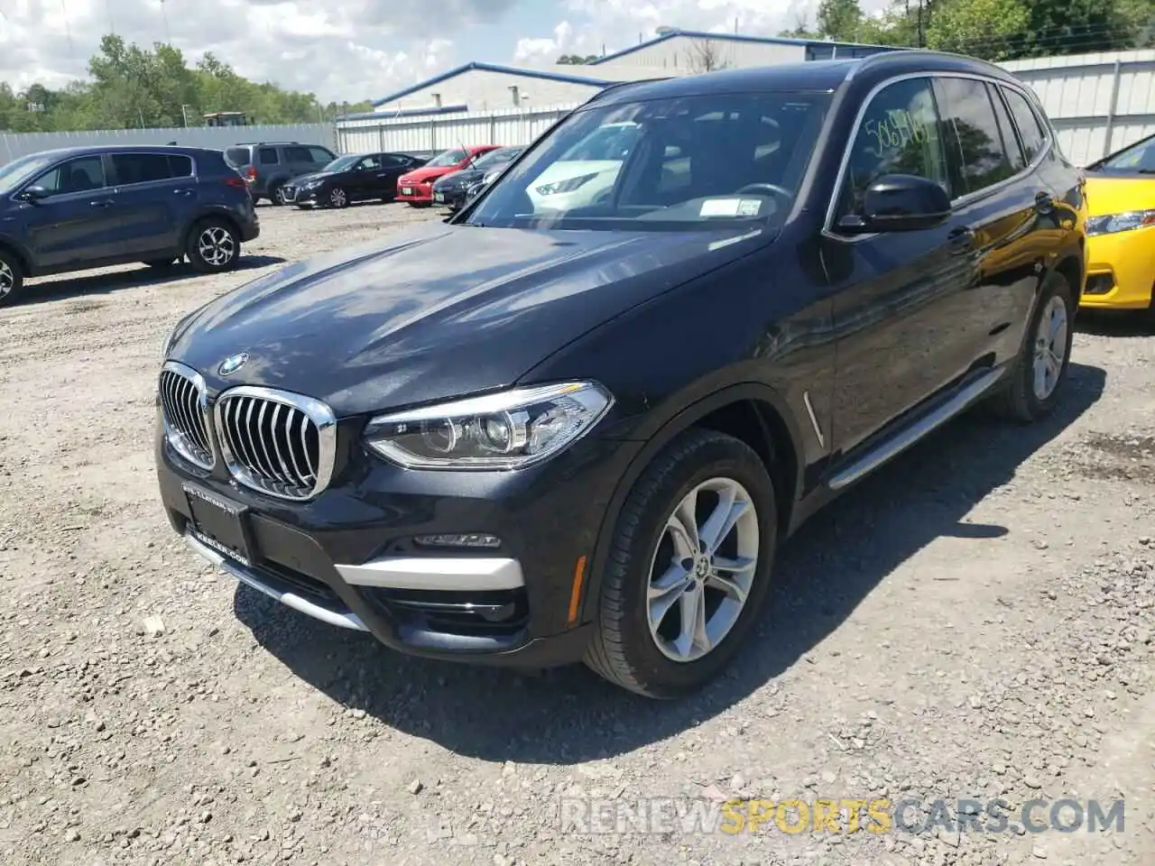 2 Photograph of a damaged car 5UXTY5C04LLT38081 BMW X3 2020