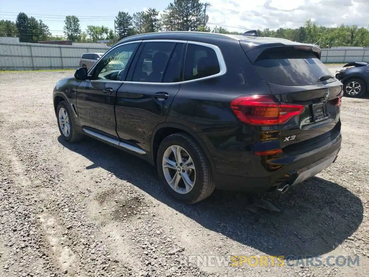 3 Фотография поврежденного автомобиля 5UXTY5C04LLT38081 BMW X3 2020