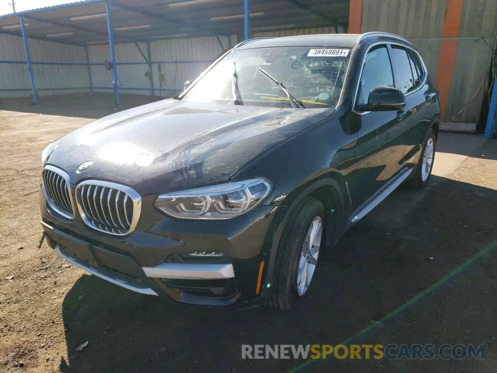 2 Photograph of a damaged car 5UXTY5C05L9B65025 BMW X3 2020