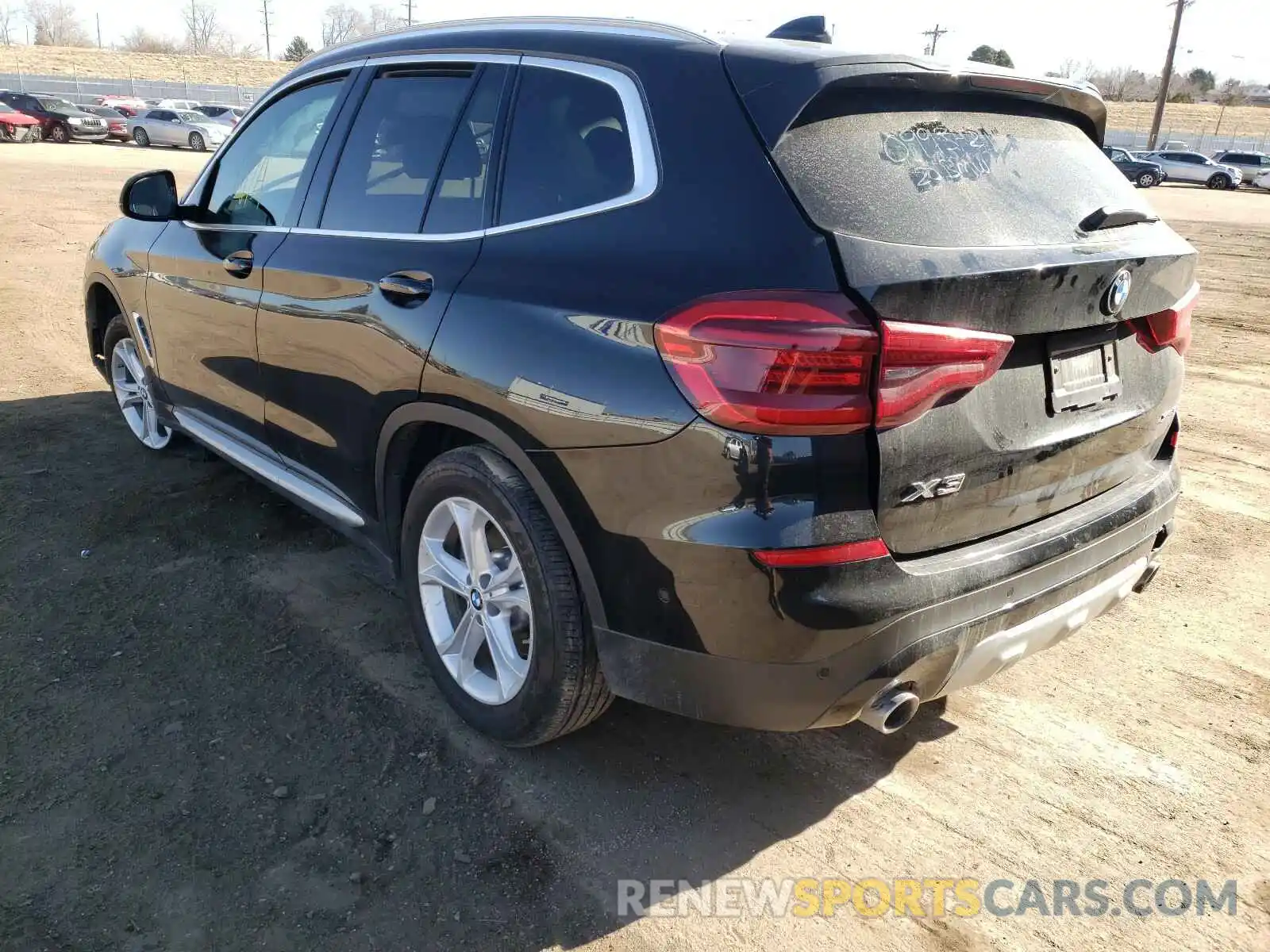 3 Photograph of a damaged car 5UXTY5C05L9B65025 BMW X3 2020