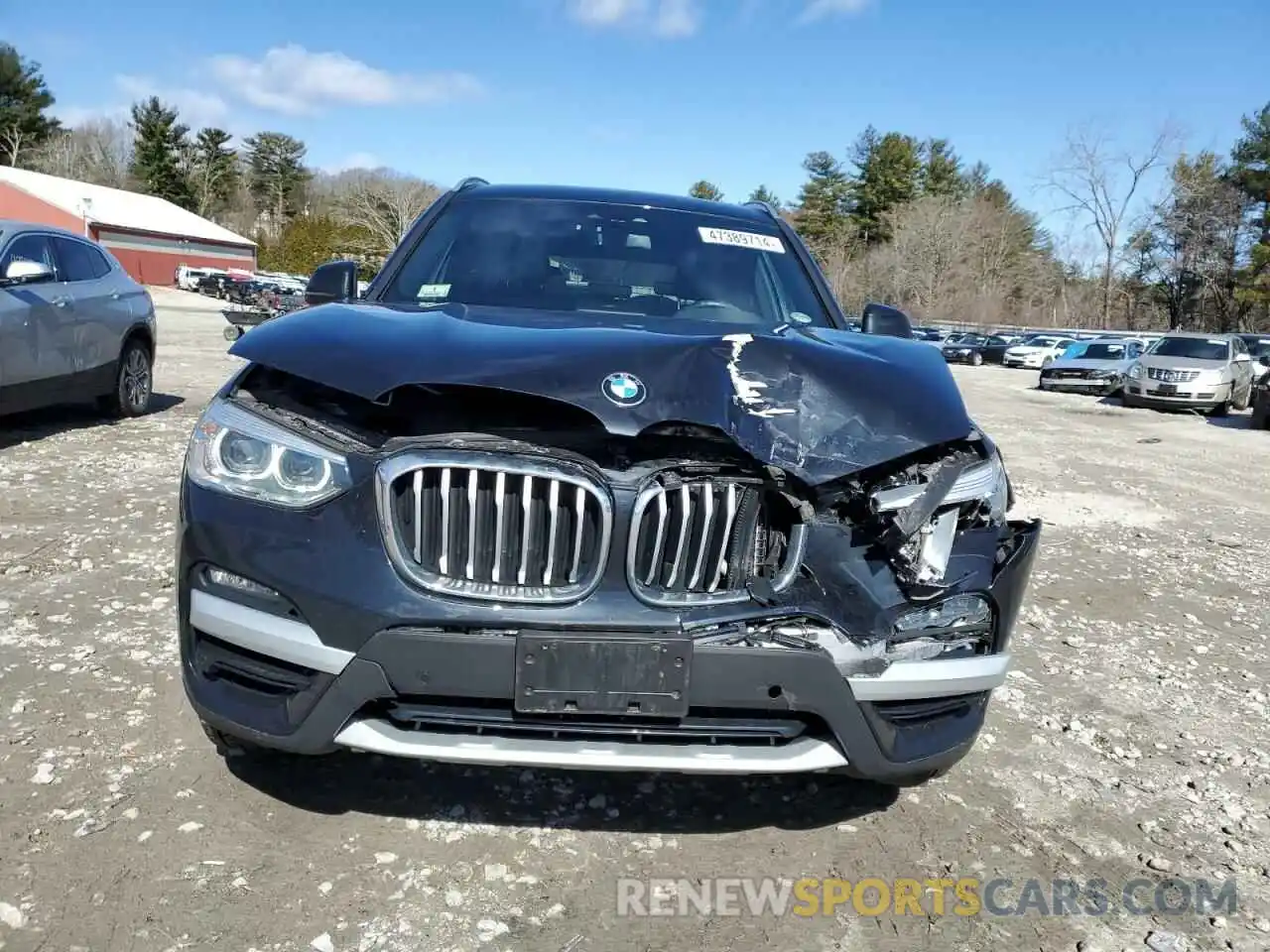 5 Photograph of a damaged car 5UXTY5C05L9C01084 BMW X3 2020