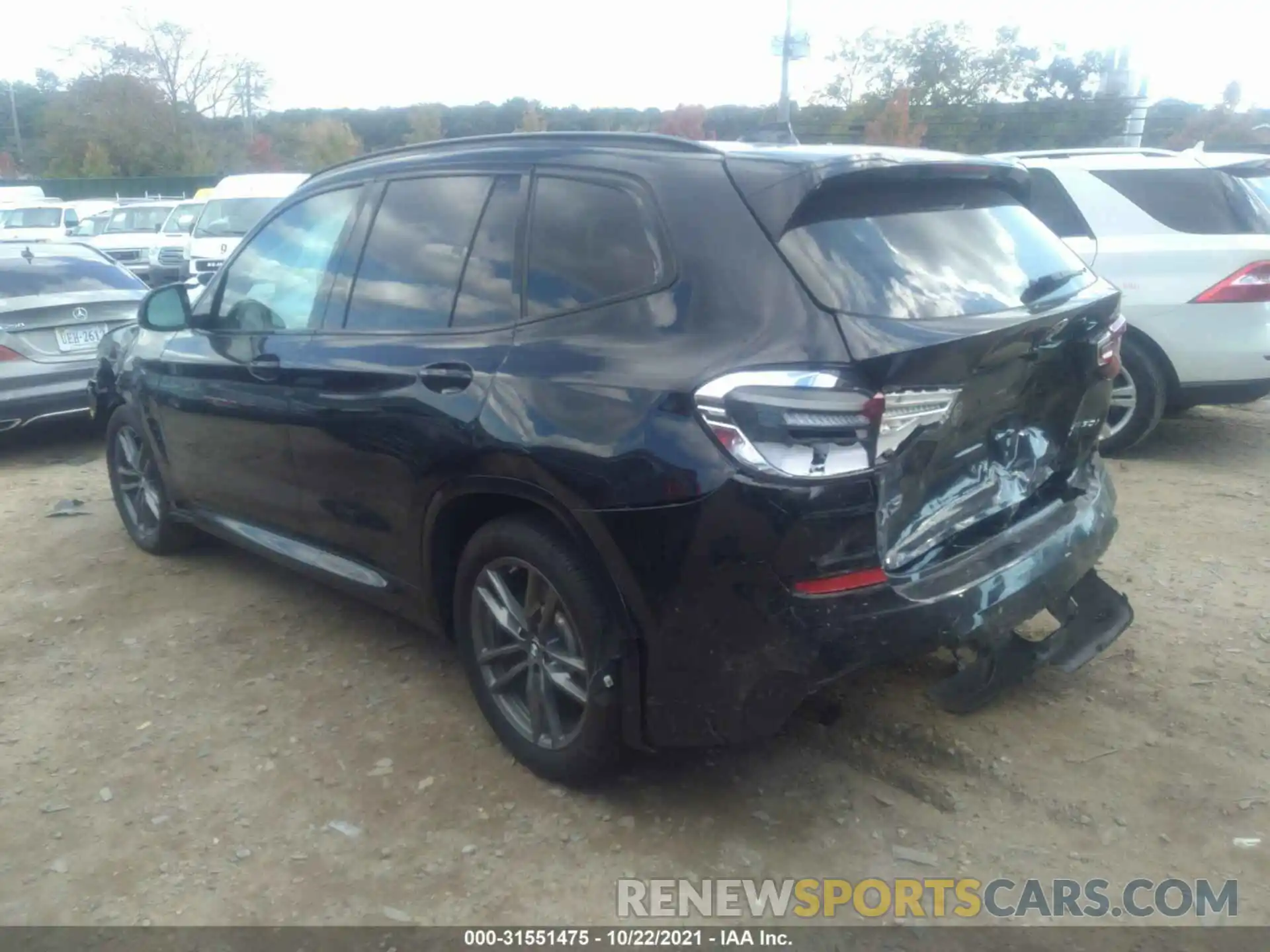 3 Photograph of a damaged car 5UXTY5C05L9C78568 BMW X3 2020