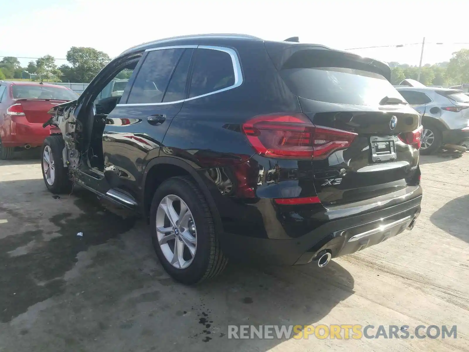 3 Photograph of a damaged car 5UXTY5C05L9D00360 BMW X3 2020