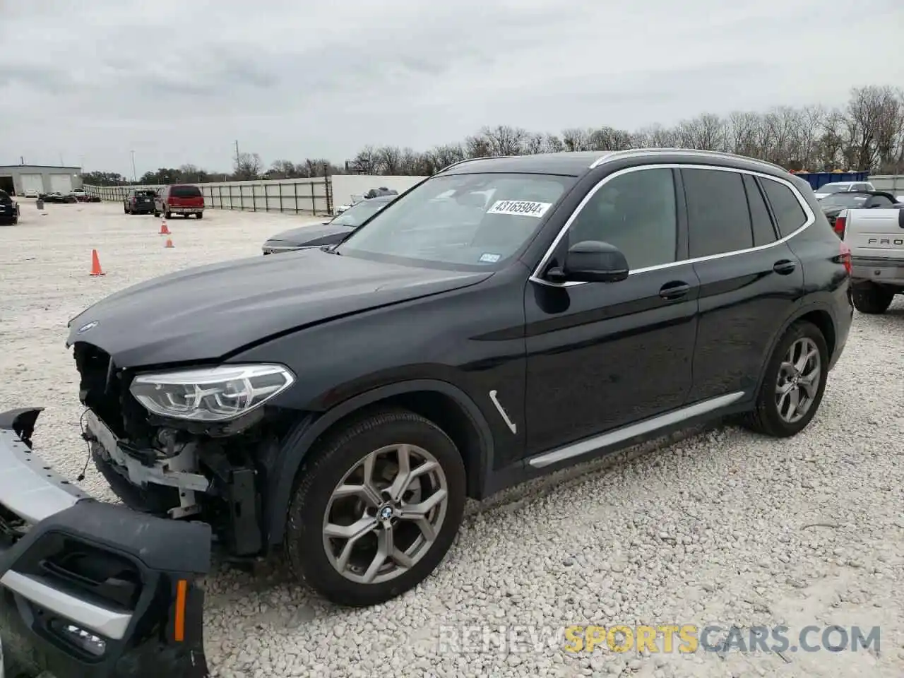 1 Photograph of a damaged car 5UXTY5C05L9D18809 BMW X3 2020