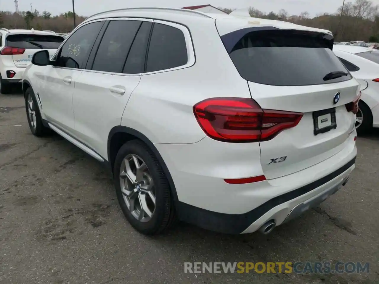 3 Фотография поврежденного автомобиля 5UXTY5C05L9D26540 BMW X3 2020