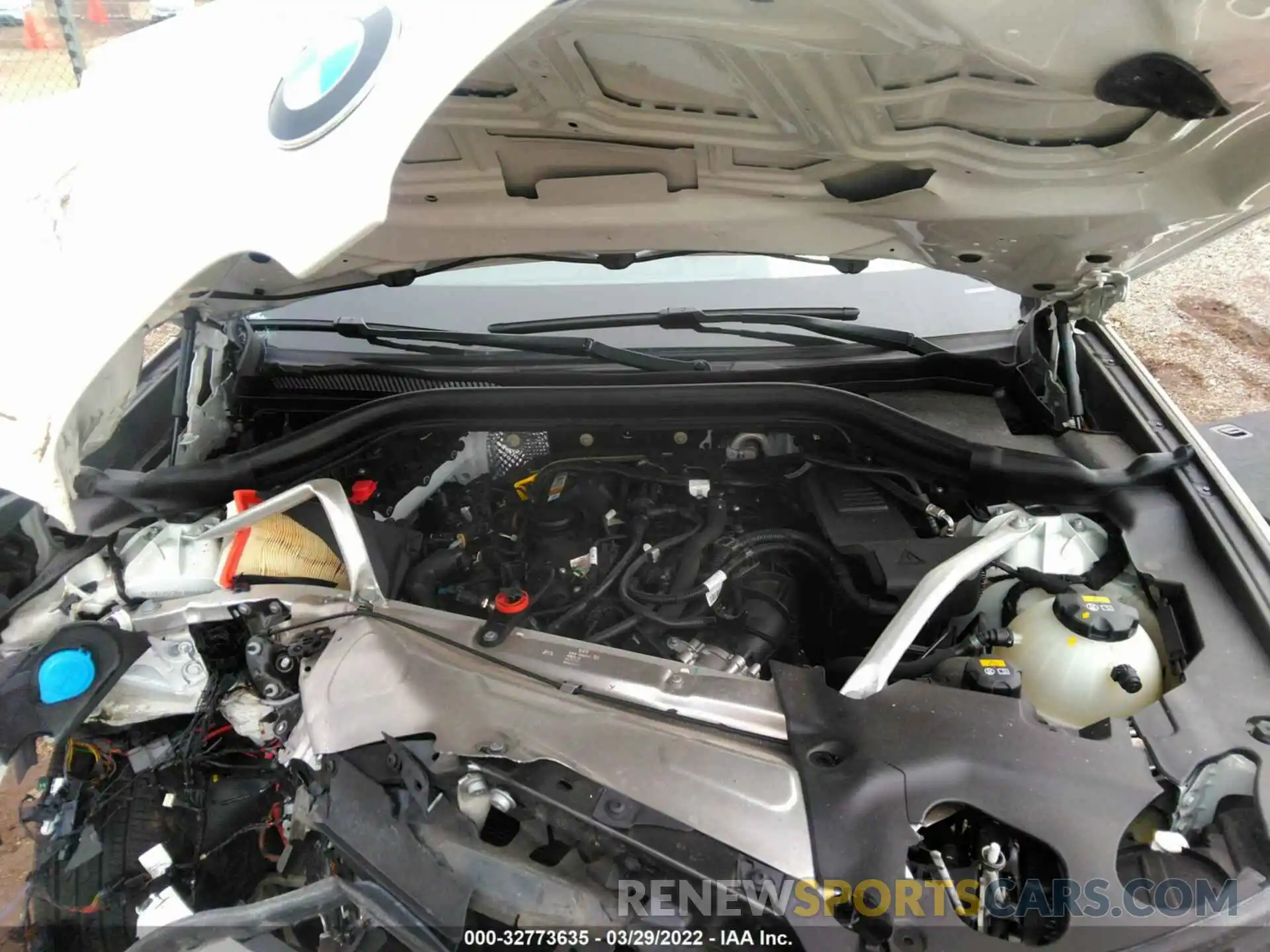 10 Фотография поврежденного автомобиля 5UXTY5C06L9B05836 BMW X3 2020