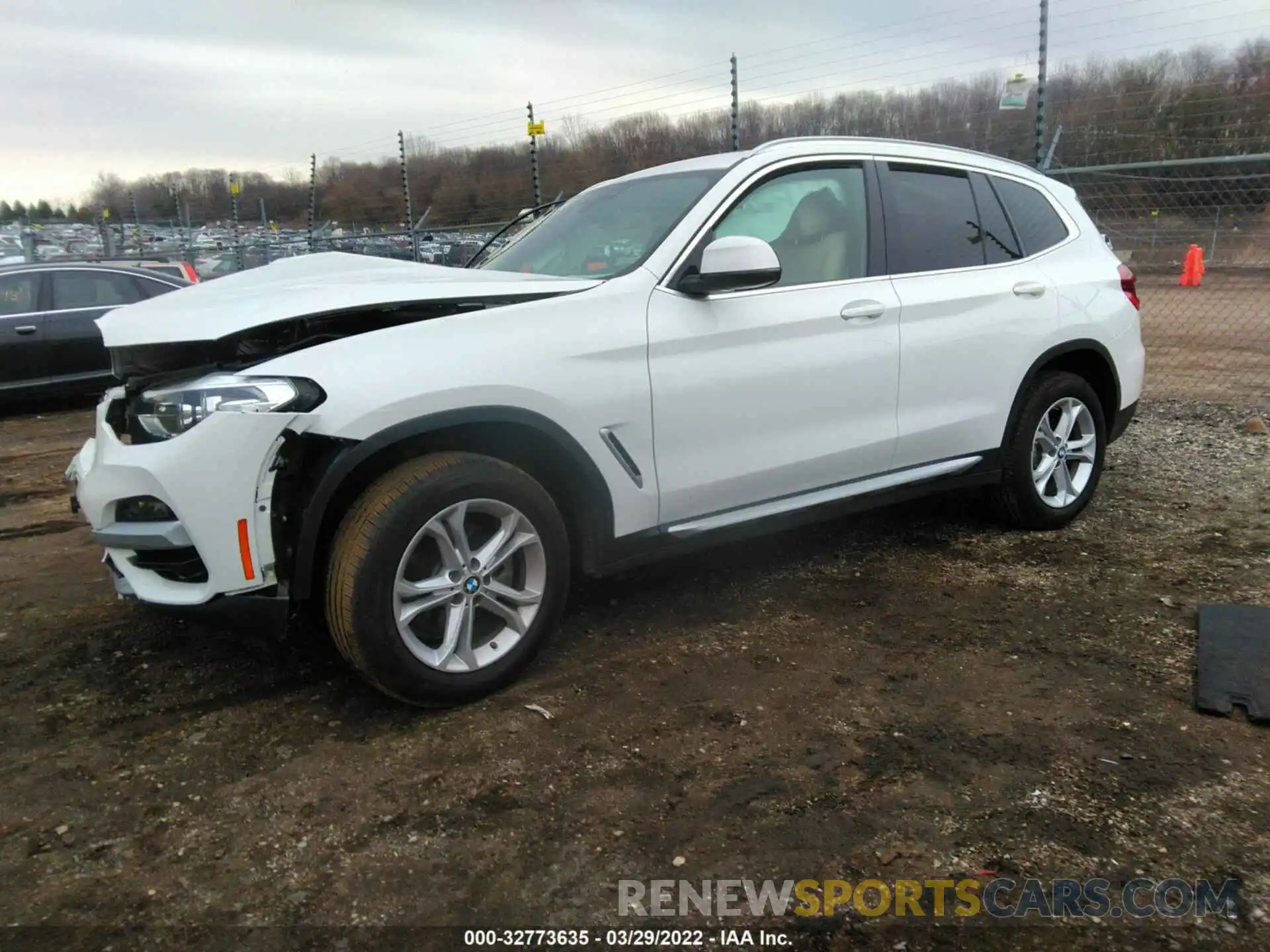 2 Photograph of a damaged car 5UXTY5C06L9B05836 BMW X3 2020