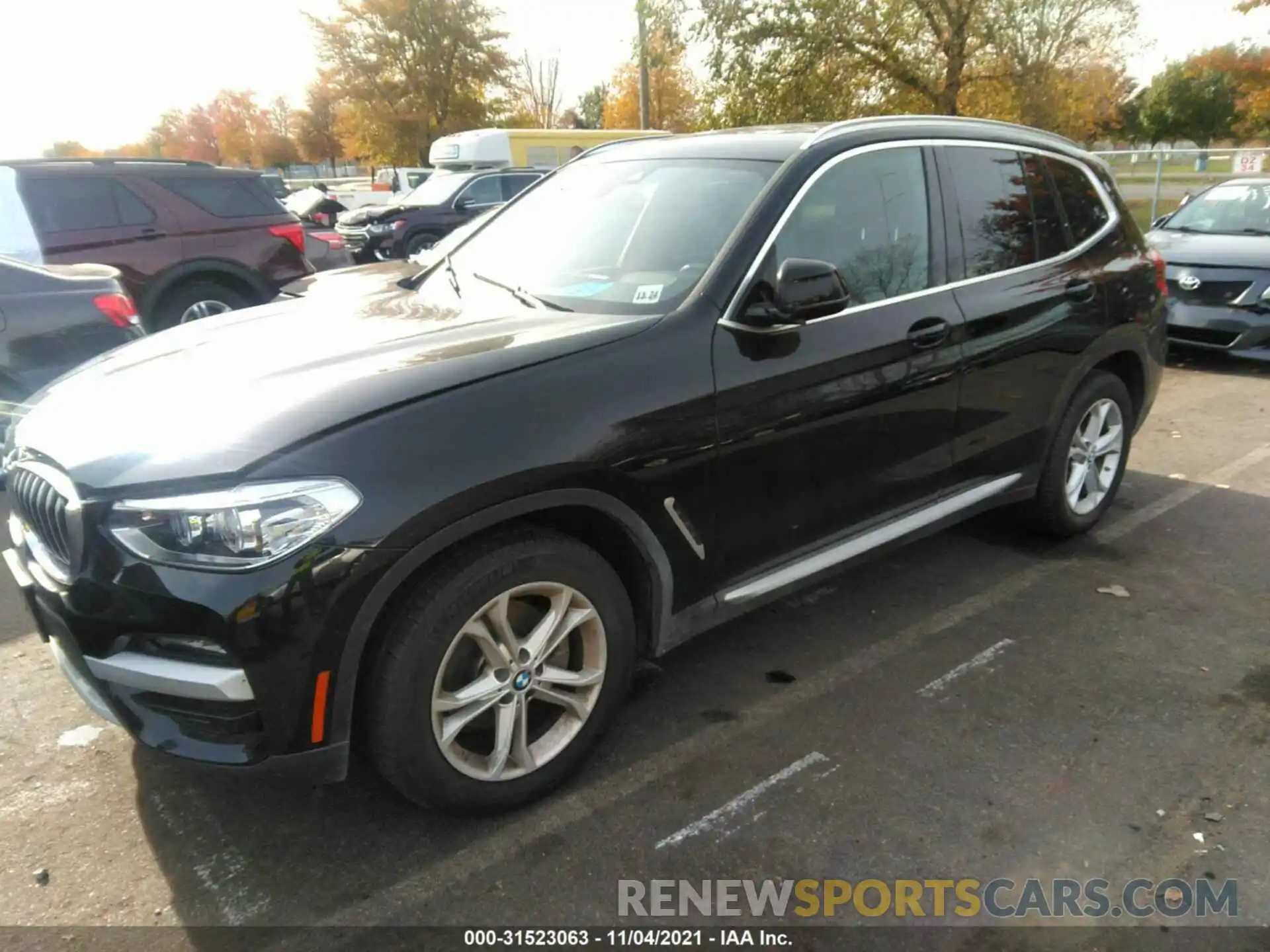 2 Photograph of a damaged car 5UXTY5C06L9B47407 BMW X3 2020