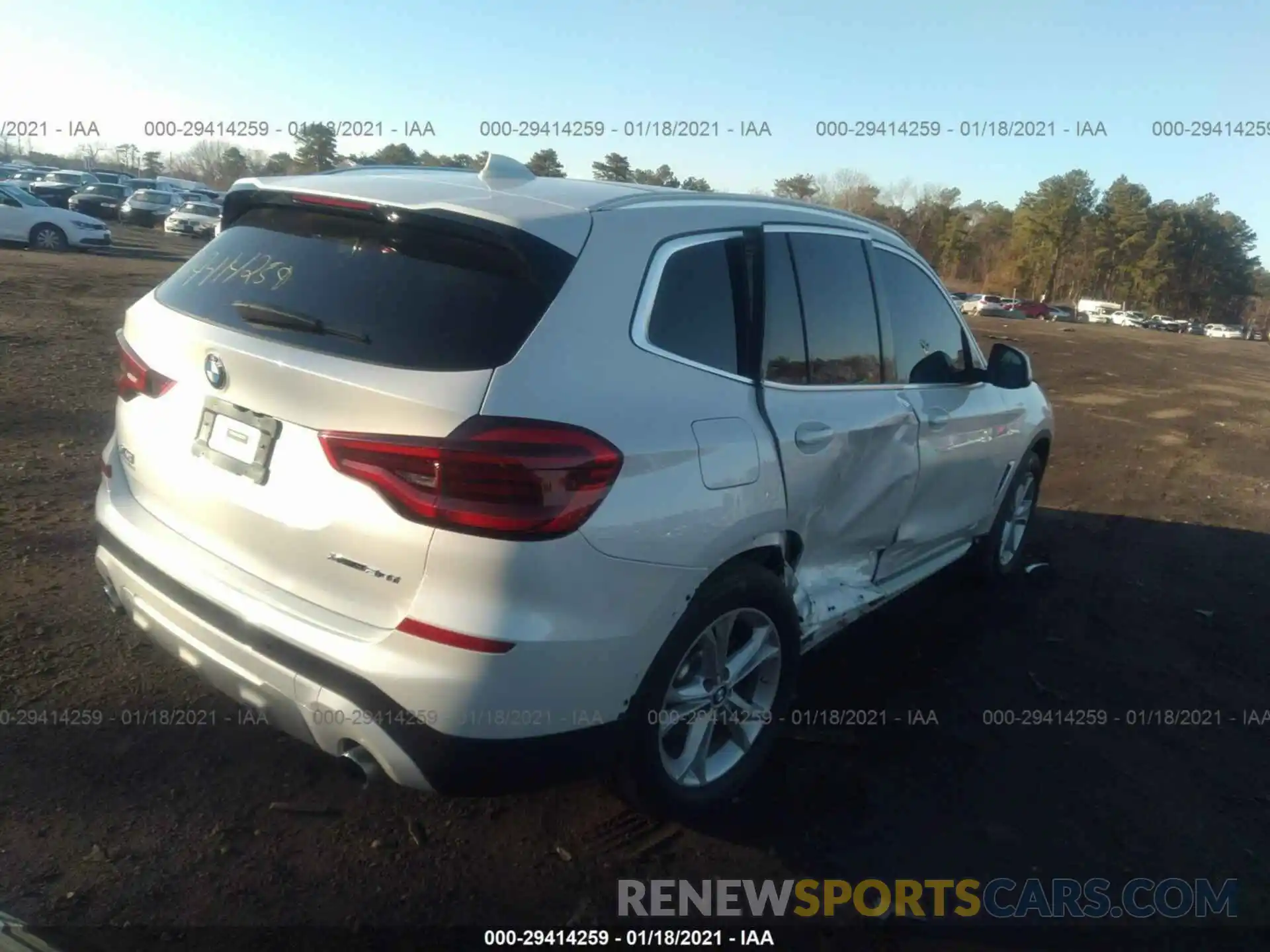 4 Photograph of a damaged car 5UXTY5C06L9B53028 BMW X3 2020