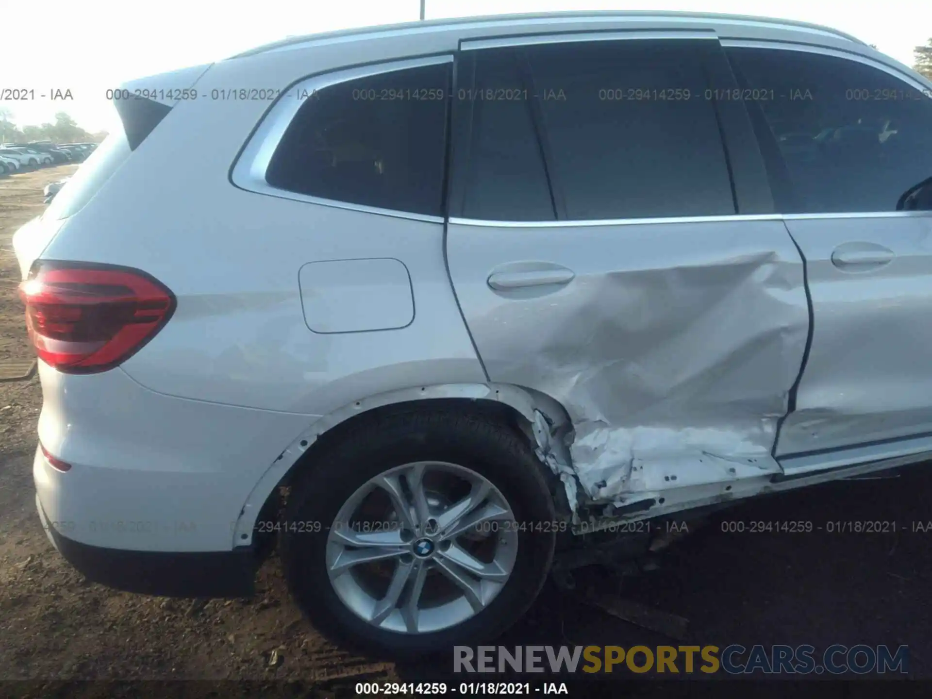 6 Photograph of a damaged car 5UXTY5C06L9B53028 BMW X3 2020