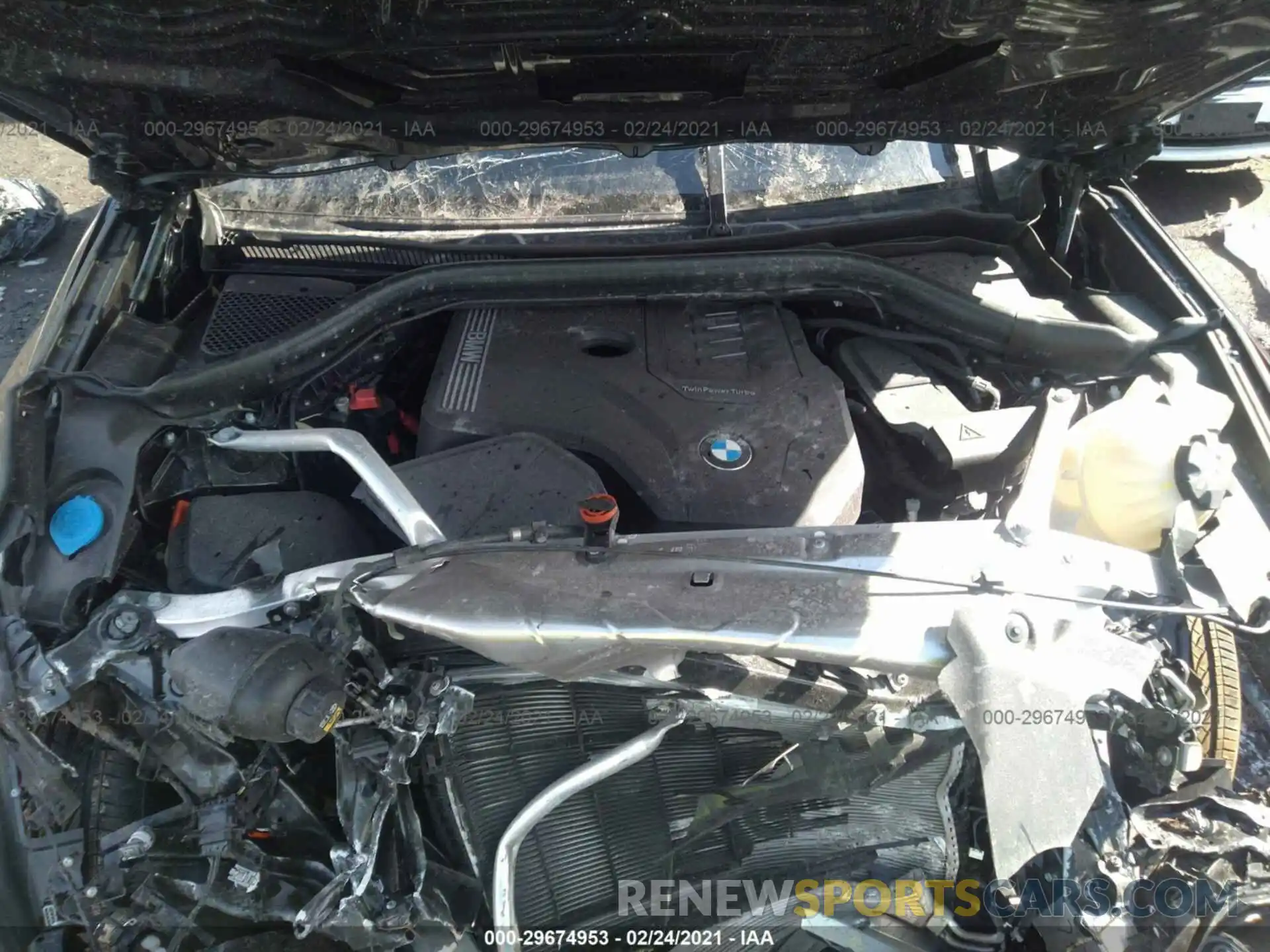 10 Photograph of a damaged car 5UXTY5C06L9C46258 BMW X3 2020