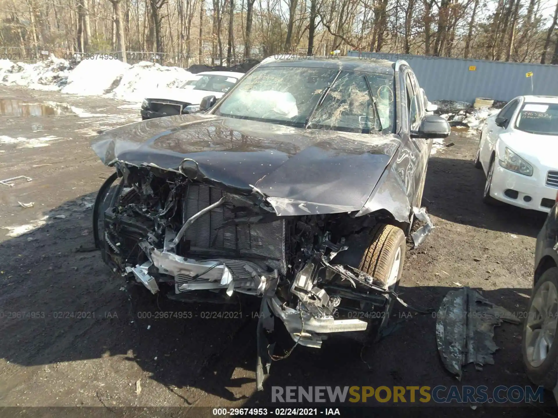 6 Photograph of a damaged car 5UXTY5C06L9C46258 BMW X3 2020