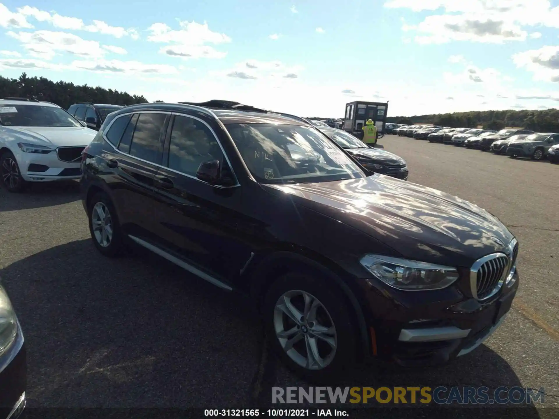 1 Photograph of a damaged car 5UXTY5C06L9C48429 BMW X3 2020